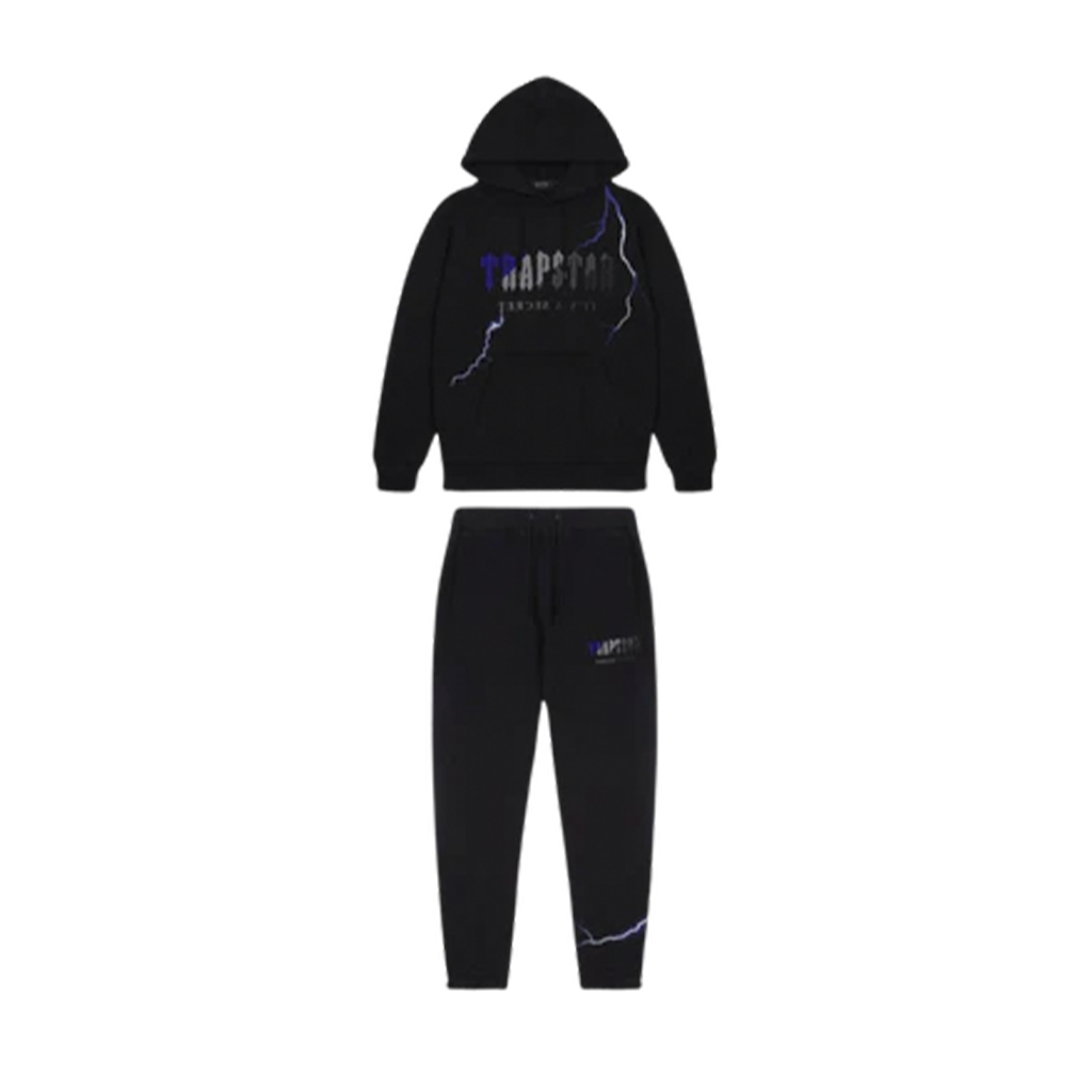 TRAPSTAR CHENILLE DECODED HOODIE TRACKSUIT - (LIGHTNING EDITION)