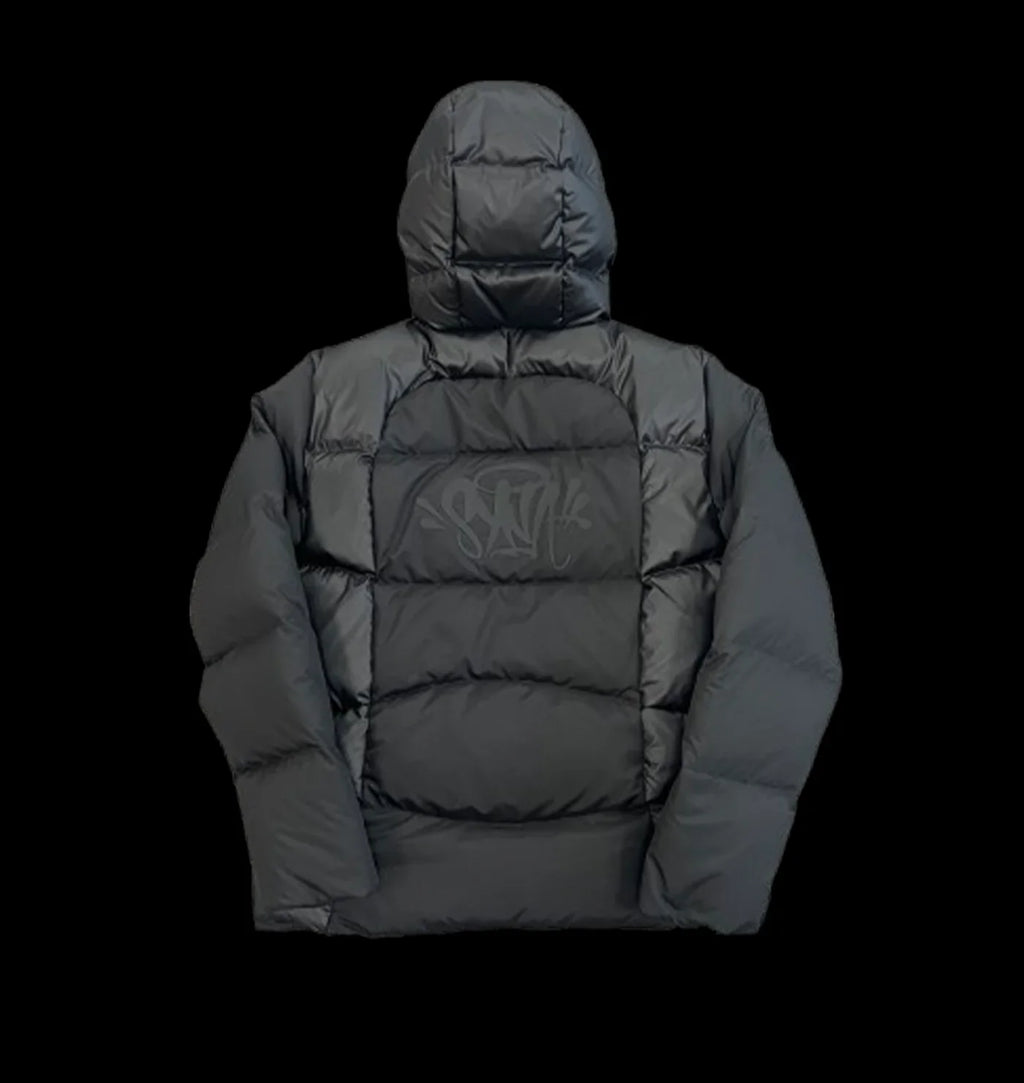 SYNA WAVE PUFFER JACKET (BLACK)