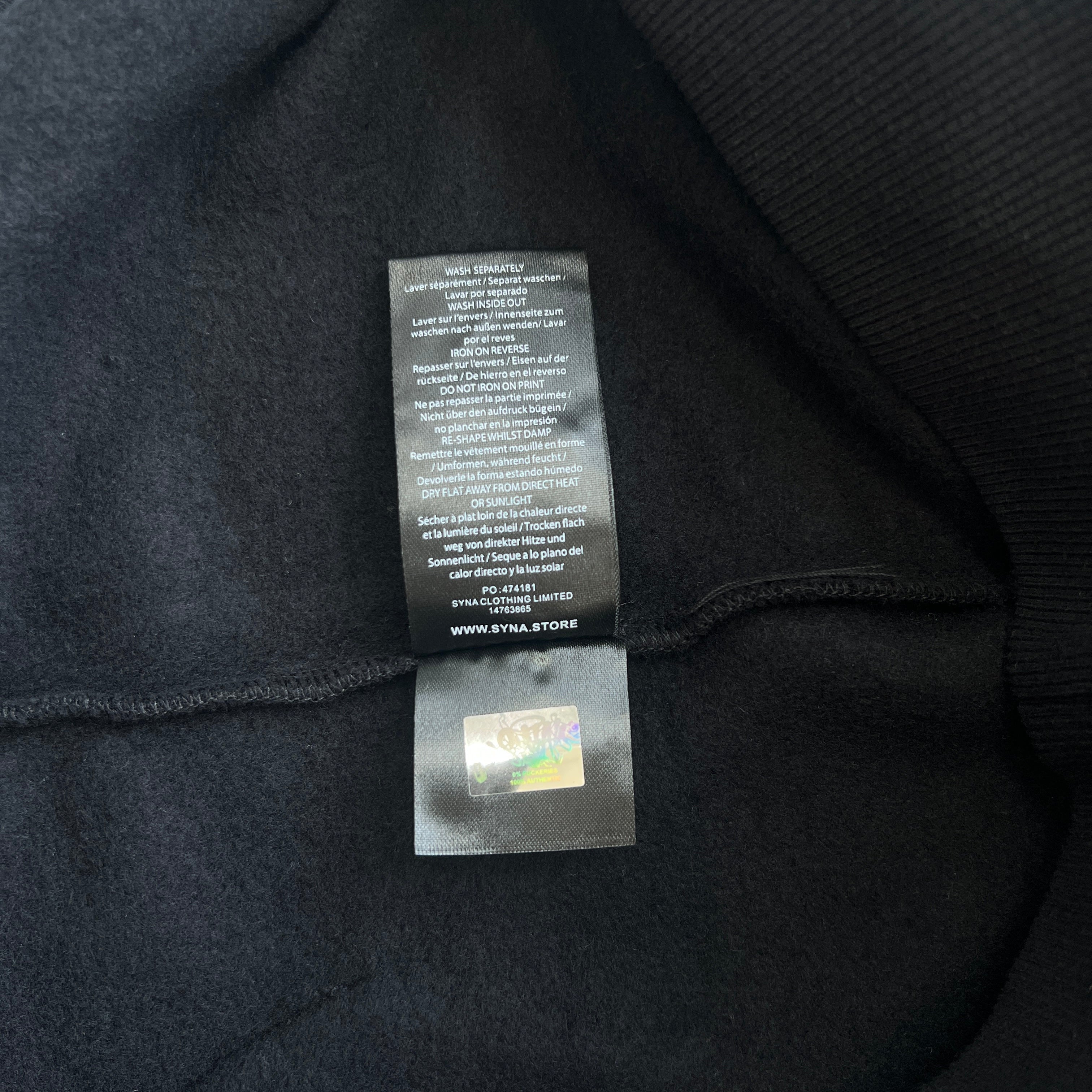 SYNA WORLD OG SYNA TRACKSUIT-(BLACK/BLUE)