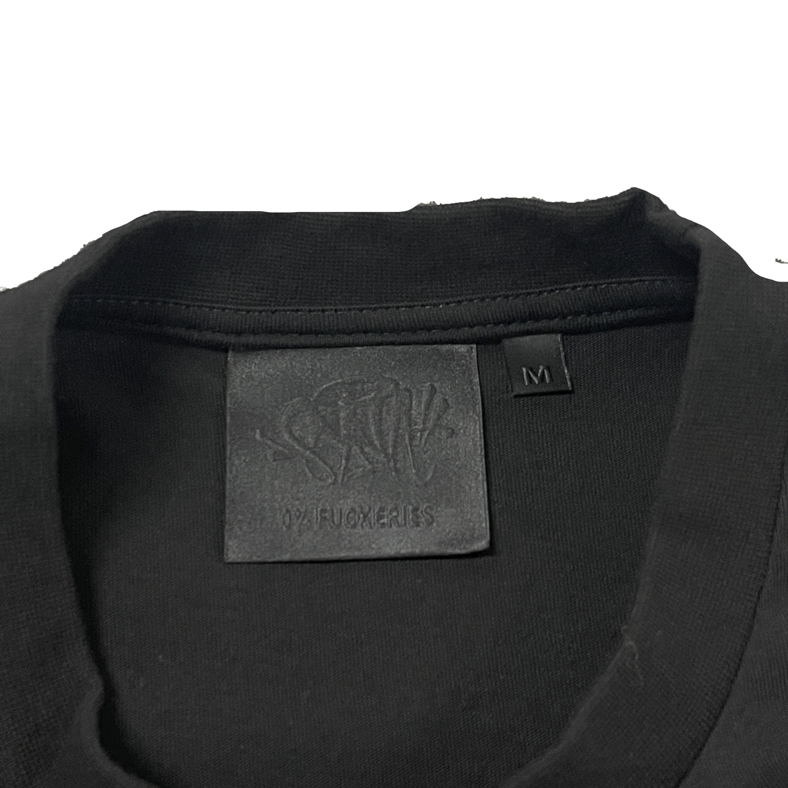 SYNAWORLD GRAF PRINTED TEE - (BLACK/PURPLE)